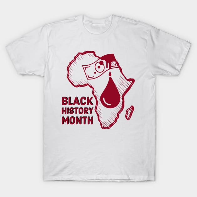 Black History Month T-Shirt by Pro-tshirt